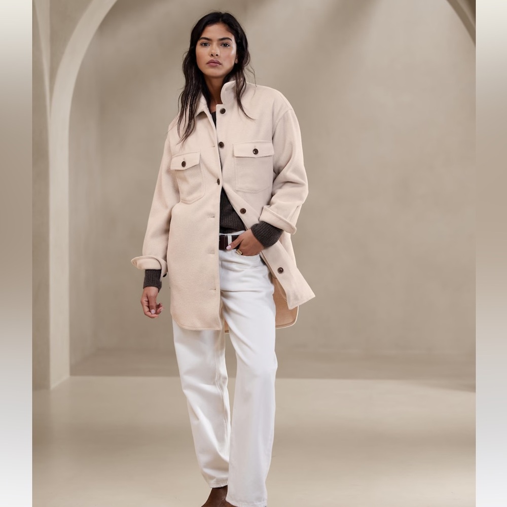 Banana Republic Shirt Jacket